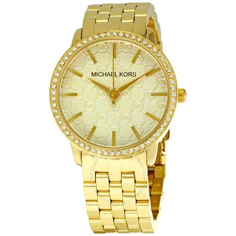 michael kors watch mk3120|Michael Kors Ladies Glitz Watch MK3120 .